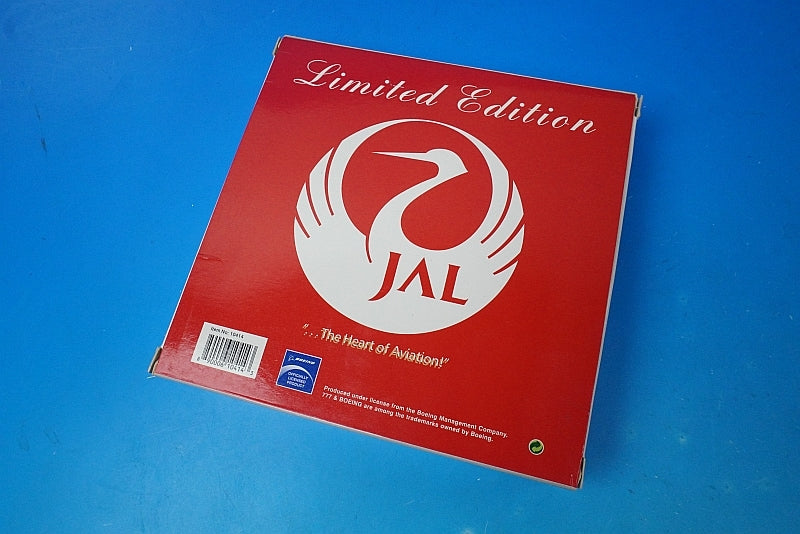 1:400 B777-200 JAL Old Tsurumaru Paint JA702J 10414 Phoenix airplane model