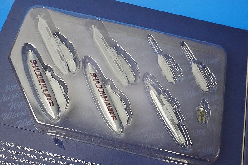 1:72 EA-18G Growler USN VAQ-141 Shadow Hawks 2010 WTW-72-029-001 Witty Wings airplane model