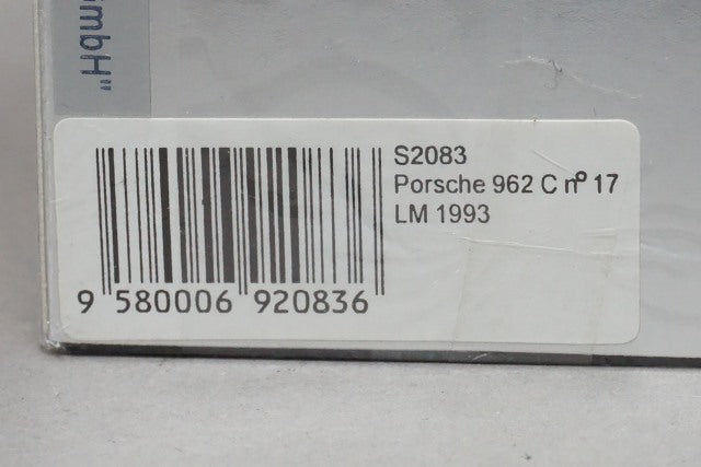 1:43 SPARK S2083 Porsche 962 C LM 1993 #17