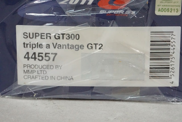 1:43 EBBRO 44557 Triple a Vantage GT2 Super GT300 2011 #66