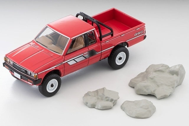 LV-N320b Tomytec 1:64 Nissan Datsun Truck 4WD King Cab AD (Red) 332848
