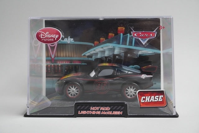 Disney Store Cars Hot Rod Lightning McQueen model car