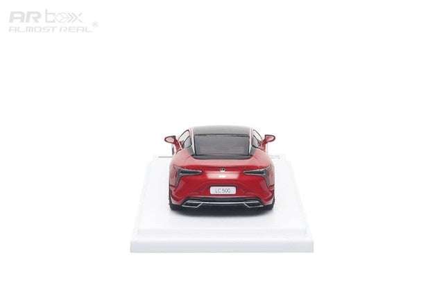 670301001 AR Box Almost Real Model 1:64 Lexus LC500 2018 Red