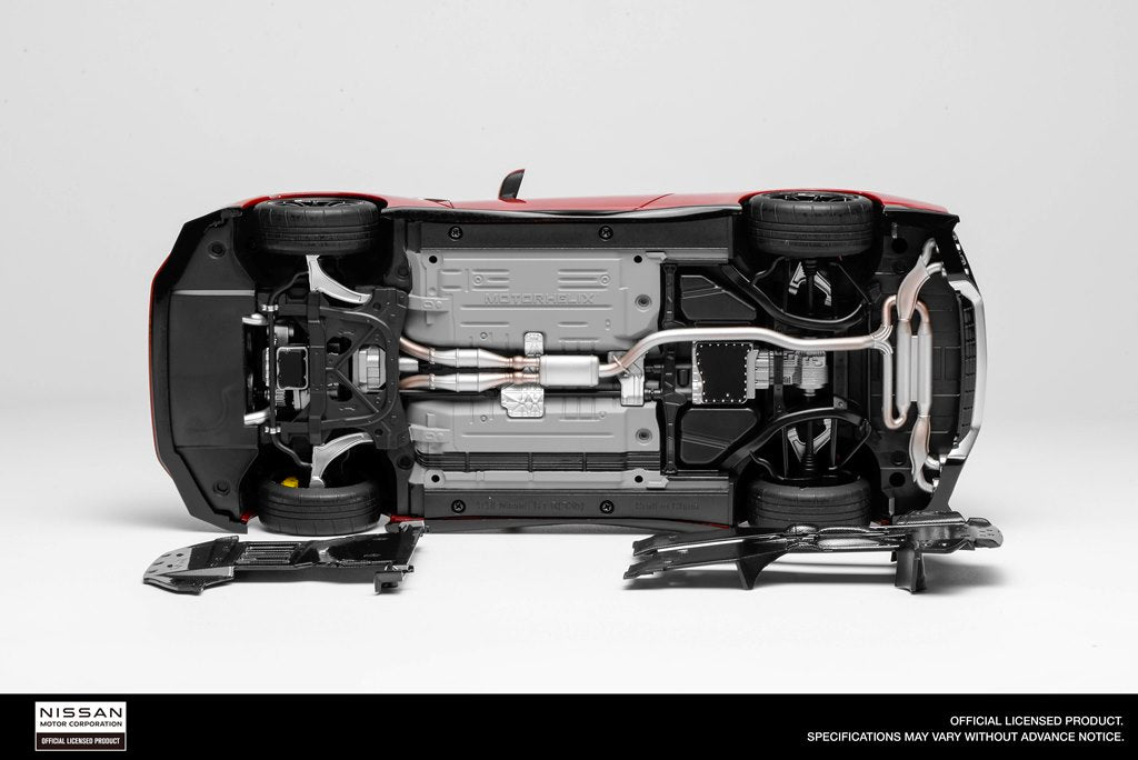 M83511 MOTORHELIX 1:18 Nissan GT-R (R35) Track Edition Engineered By NISMO 2020 Vibrant Red