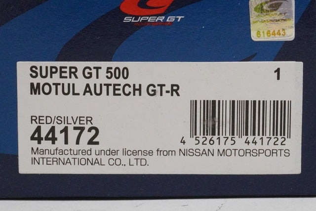 1:43 EBBRO 44172 Nissan Motul Autech GT-R Super GT500 2009 #1