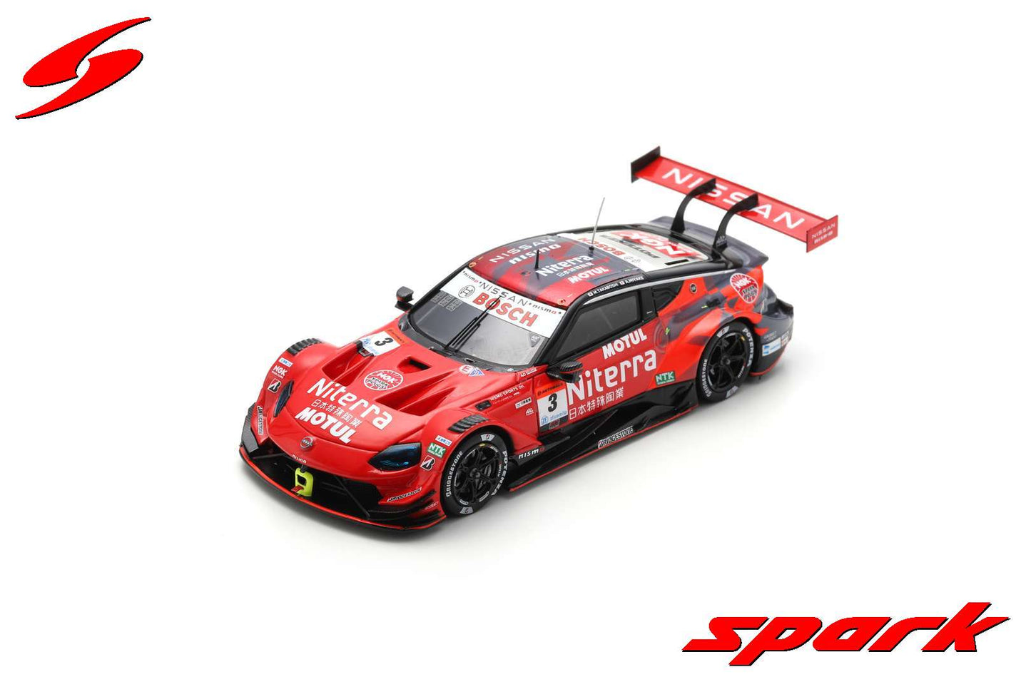 SGT150 Spark 1:43 Niterra MOTUL Z NISMO NDDP GT500 SUPER GT 2024 #3 M. Takaboshi - A. Miyake