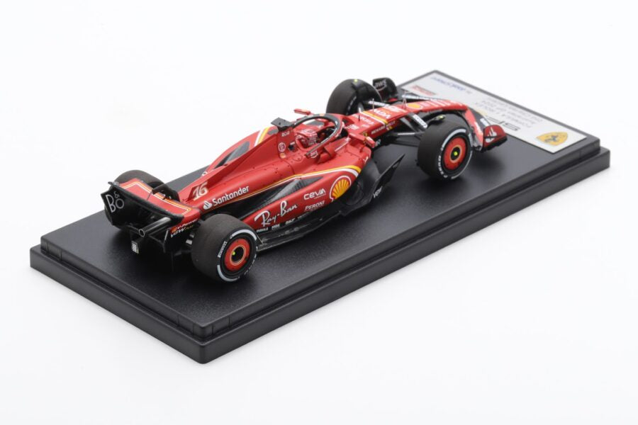 LSF1060 LookSmart 1:43 Ferrari Scuderia SF-24 #16 2nd Place Australia Australian GP 2024 C. Leclerc