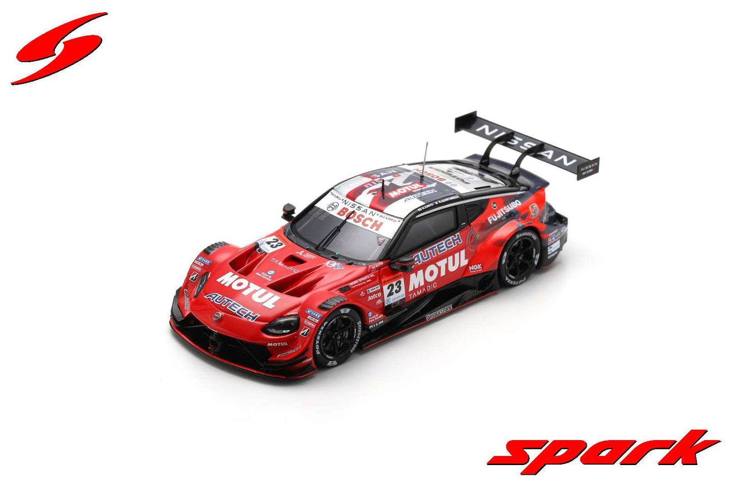 SGT157 Spark 1:43 MOTUL AUTECH Z NISMO GT500 SUPER GT 2024 #23 K. Chiyo R. Quintarelli