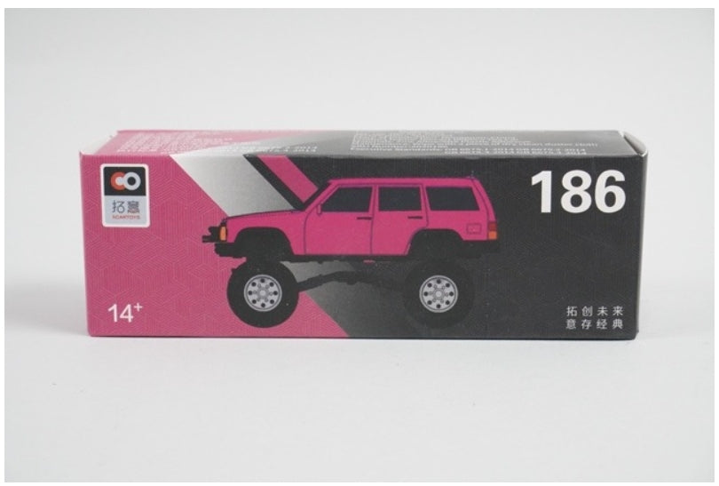 186 拓意 XCARTOYS 1:64 Jeep Cherokee Pink