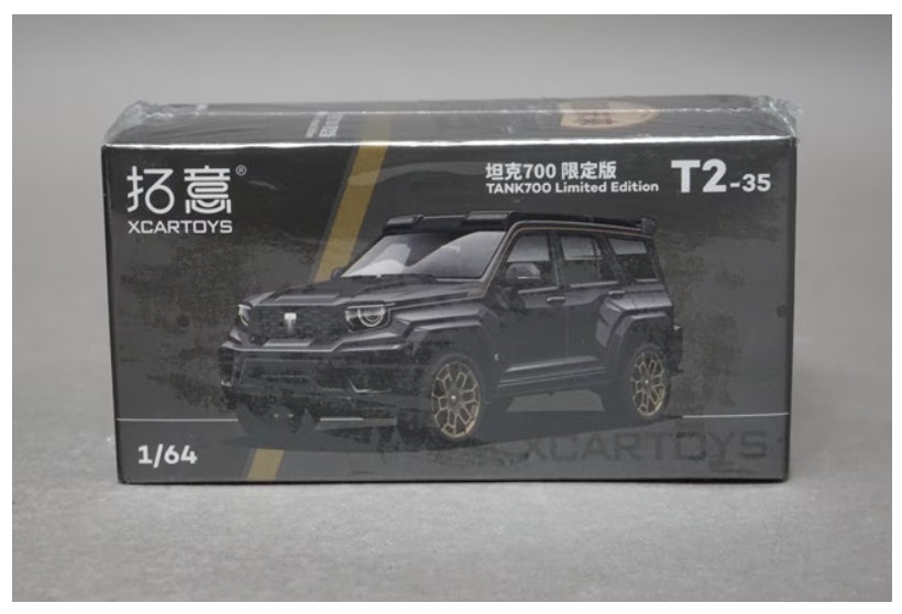 T2-35 拓意 XCARTOYS 1:64 Tank 700 Black Gold Limited Edition