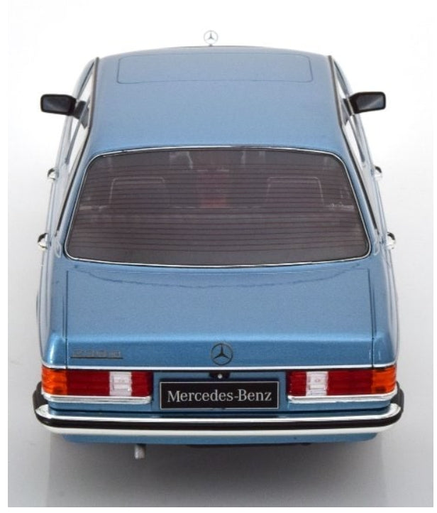KKDC180355 KK scale 1:18 Mercedes 230E W123 1975 Light Blue Metallic