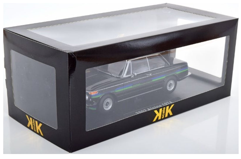 KKDC181322 KK scale 1:18 BMW 2002 Alpina 1974 Black