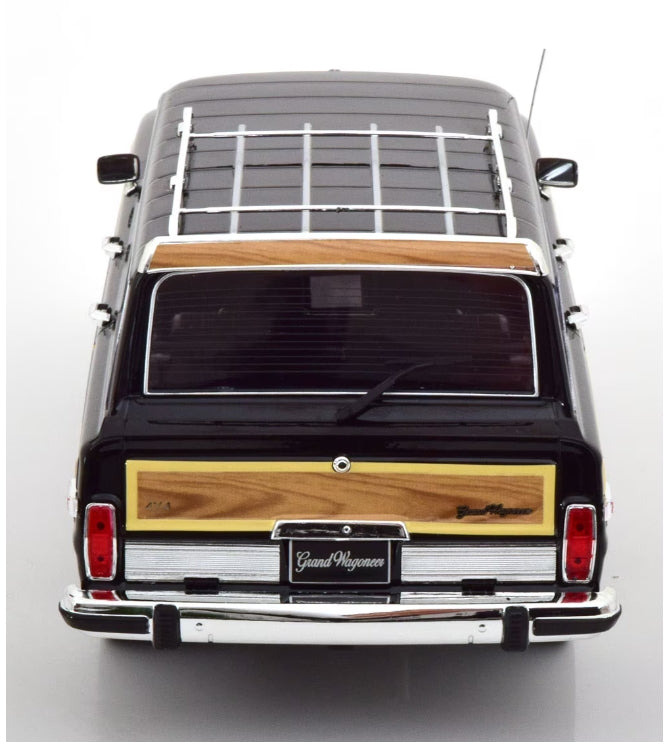 KKDC181113 KK scale 1:18 Chrysler Jeep Grand Wagoneer 1989 Black