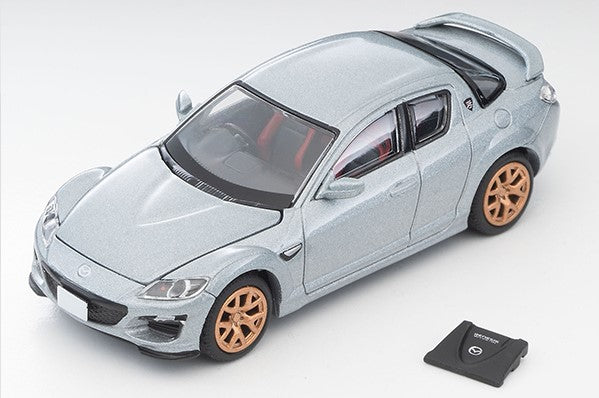 TOMYTEC 1:64 Mazda Japanese Car Era 18 RX-8 Spirit R Silver 2012 329367