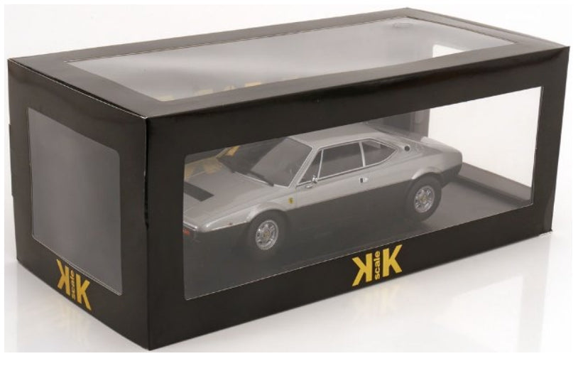 KKDC181234 KK scale 1:18 Ferrari 308 GT4 1974 Silver/Matte Black
