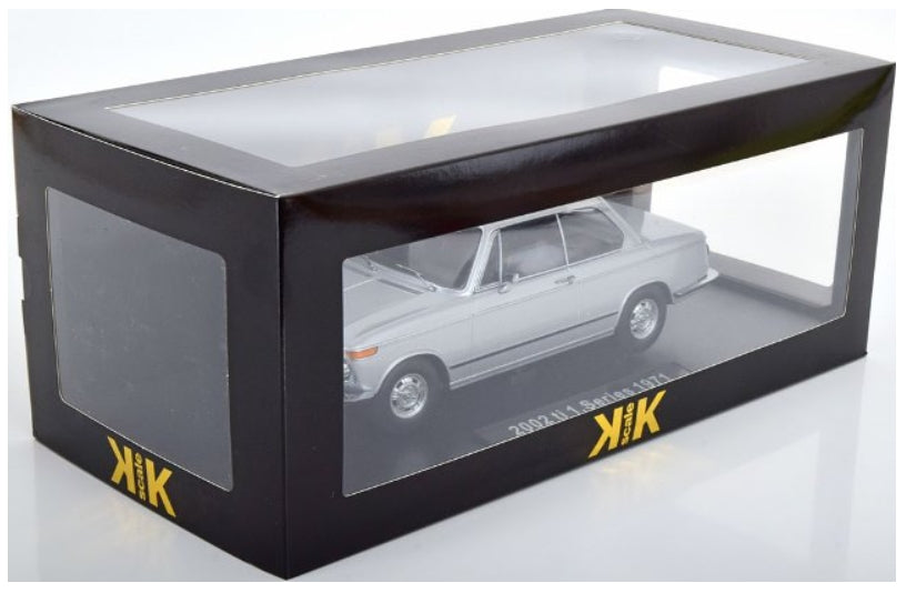 KKDC181075 KK scale 1:18 BMW 2002 ti 1st series 1971 silver