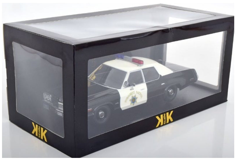 KKDC181153 KK scale 1:18 Dodge Monaco 1974 California Highway Patrol