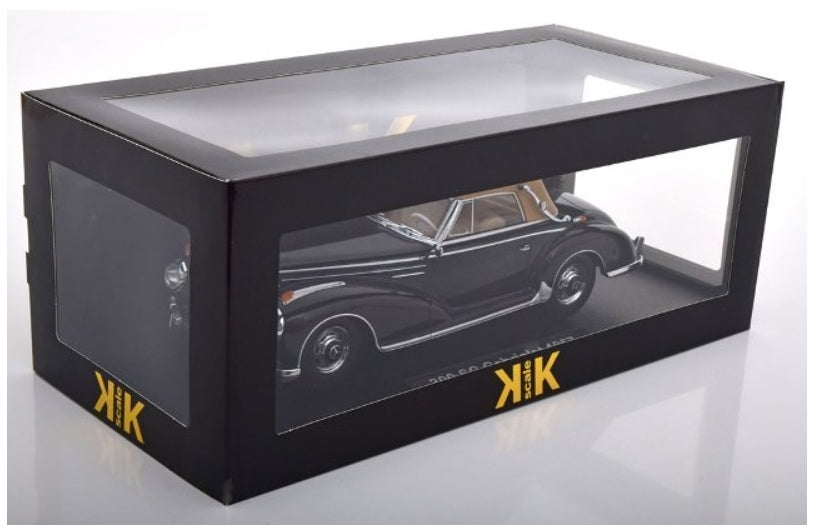 KKDC180943 KK scale 1:18 Mercedes 300 SC W188 Cabrio closed 1957 Black