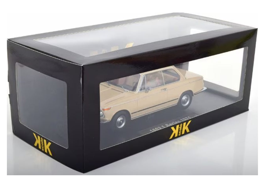 KKDC181071 KK scale 1:18 BMW 1602 1st series 1971 beige
