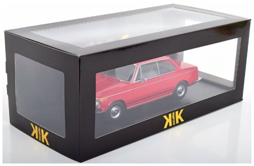 KKDC181072 KK scale 1:18 BMW 1602 1st series 1971 Red