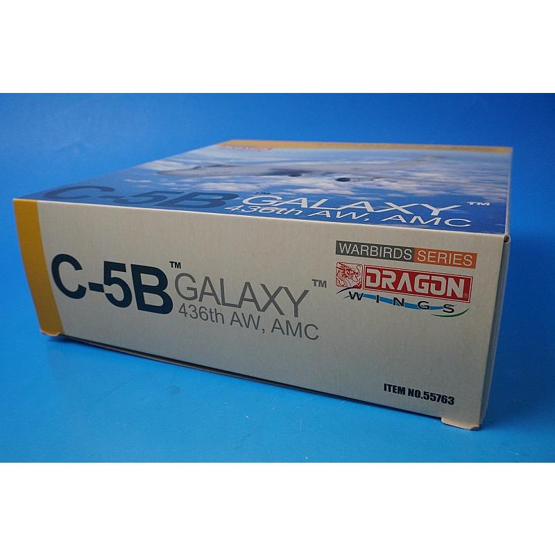 1:400 C-5B Galaxy 436thAW.AMC 55763 Dragon airplane model