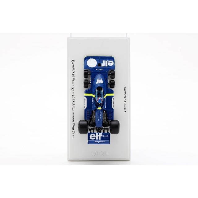 ROMU046 Spark 1:43 Tyrrell Romme Custom P34 Prototype 1st Test Silverstone P. Depailler