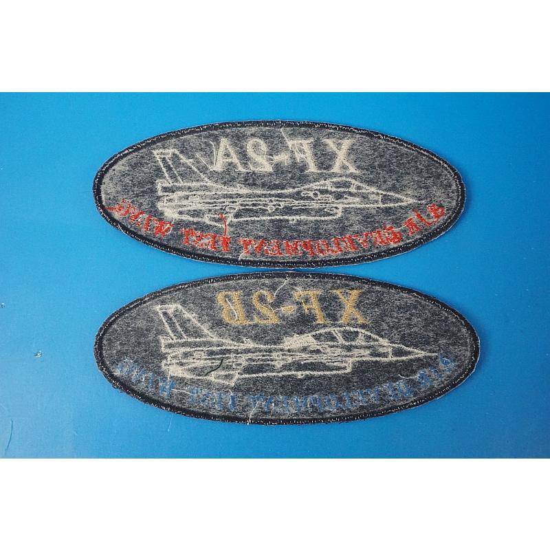 Patch JASDF ADTW XF-2A XF-2B Set of 2 without Velcro