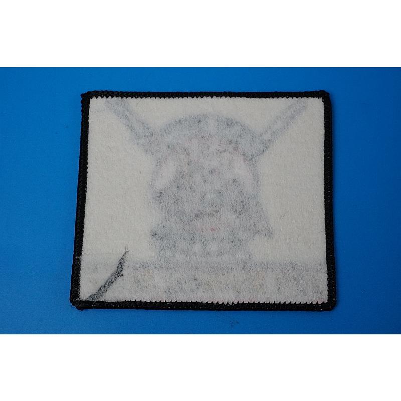 Patch JASDF 3rd Squadron 3rd Squadron Team Samurai Japan Kabuto Musha Square without hook and loop