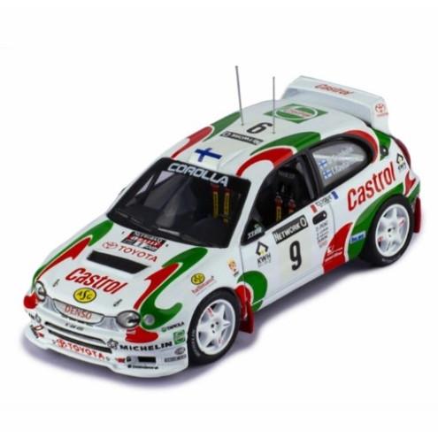 RAC394A IXO 1:43 Toyota Corolla WRC 1997 RAC Rally #9