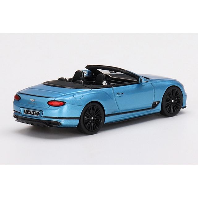 TSM430635 TSM 1:43 Bentley Continental GT Speed Convertible 2022 Kingfisher model car