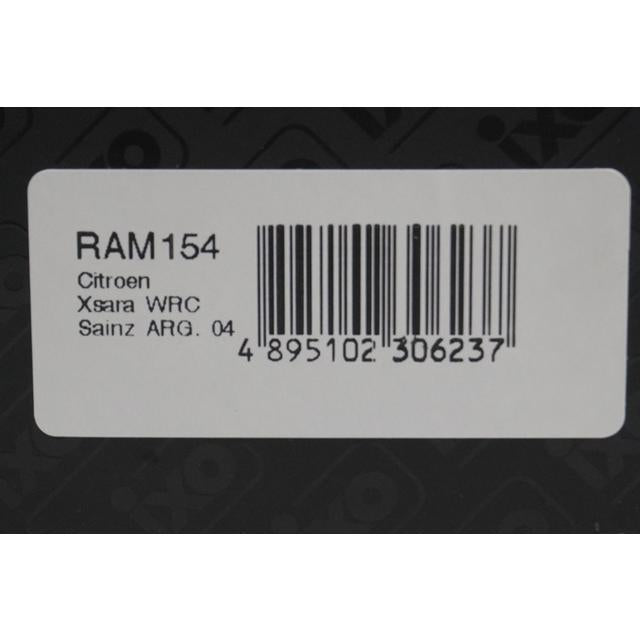 1:43 ixo RAM154 Citroen Xsara WRC Argentina 2004 #4 C.Sainz M.Marti model car