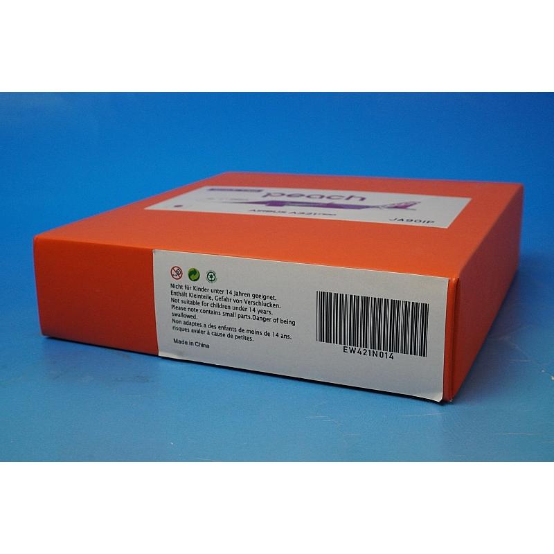 1:400 A320-200 Peach JA901P EW421N014 JC Wings airplane model