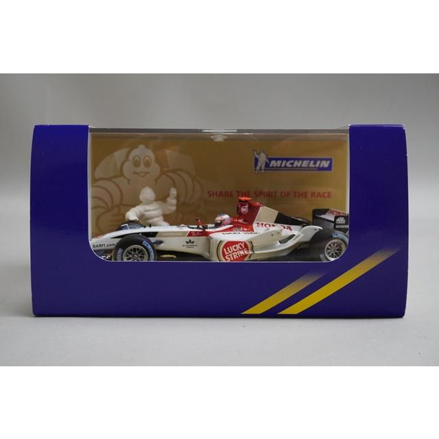 1:43 MINICHAMPS MICHELIN BAR HONDA 006 #9 J. Button Lucky Strike ver model car