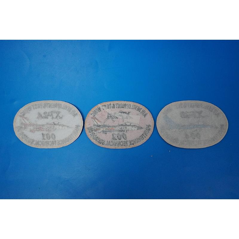 Patch JASDF ADTW XF-2A & XF-2B �E�E01 �E�E02 �E�E04 3pirce set without hook and loop