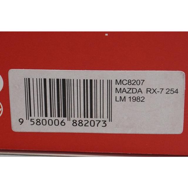 1:43 Spark MC8207 Mazda RX-7 254 Le Mans 1982 #82 model car