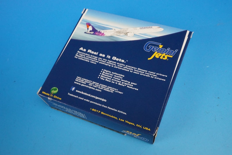 1:400 A321neo Hawaiian Airlines N202HA GJHAL1653 Gemini