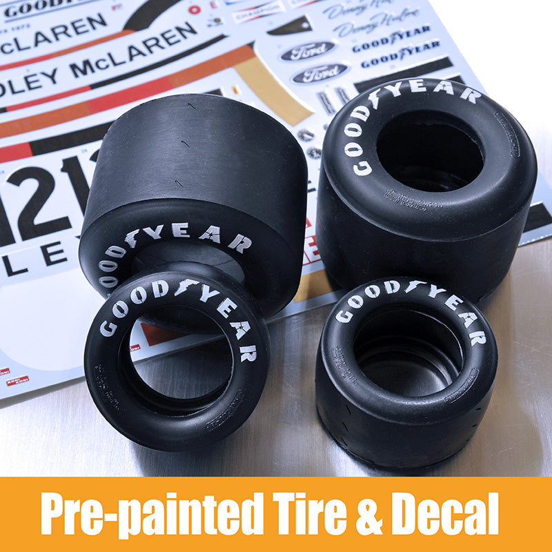 K820 Model Factory Hiro 1:12 Fulldetail Kit McLaren M19A 1972 Rd.2 South African GP winner #12 Denis Hulme