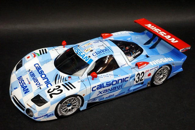 1:18 AUTOart 89876 Nissan R390 GT1 1998 Le Mans 24 Hours 3rd Overall #32 Kazuyoshi Hoshino/Aguri Suzuki/Masahiko Kageyama