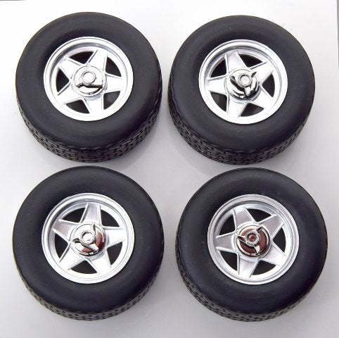 KKDCACC008 KK Scale 1:18 Ferrari Tire Set with Rims
