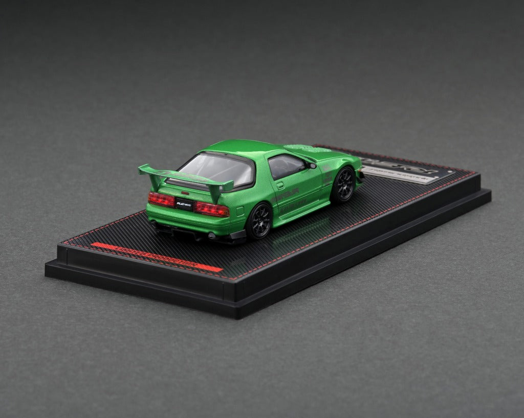 IG2496 ignition model 1:64 Mazda RX-7 FC3S RE Amemiya Green Metallic model car