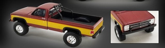 GL-51369 ACME 1:64 Chevrolet Exclusive Stacey David's GearZ Stunt Double 1986 Chevrolet K2500 Fall Guy Tribute