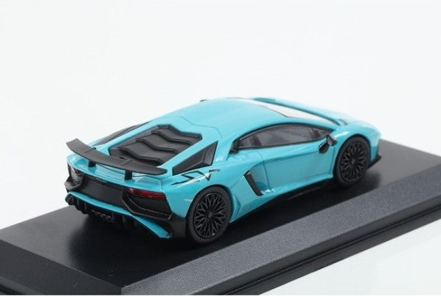 KS07065B1 KYOSHO 1:64 Lamborghini Aventador SV Blue
