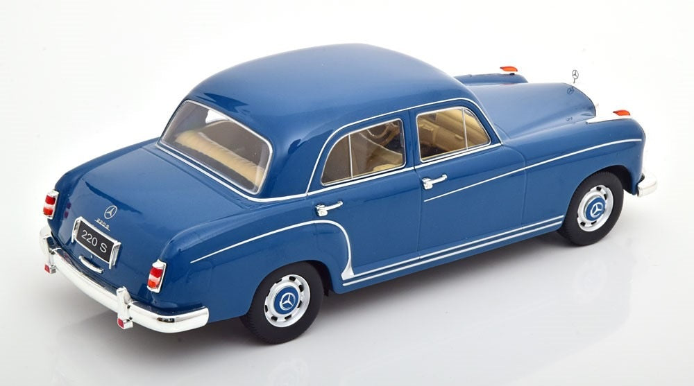 KKDC180325 KK scale 1:18 Mercedes 220S Limousine 1956 Blue