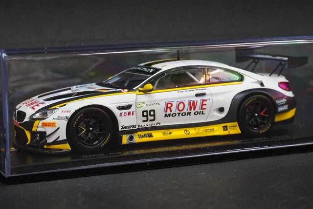 Miniature Bmw M6 1/43 Spark GT3 No.99 ROWE Racing 24h Spa 2018 A.Sims/J Miniature Bmw M6 1/43 Spark GT3 No.99 ROWE Racing 24h Spa 2018 A.Sims/J