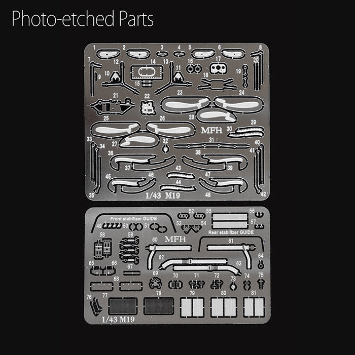 K585 Model Factory HIRO 1:43 M19 Ver.B 1971 Canadian GP #10 / American GP #31 "SUNOCO" Multi-Material Kit MFH