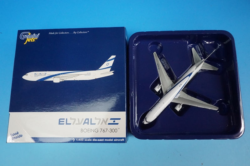 1:400 B767-300 El Al Israel 4X-EAN GJELY1270 Gemini airplane model
