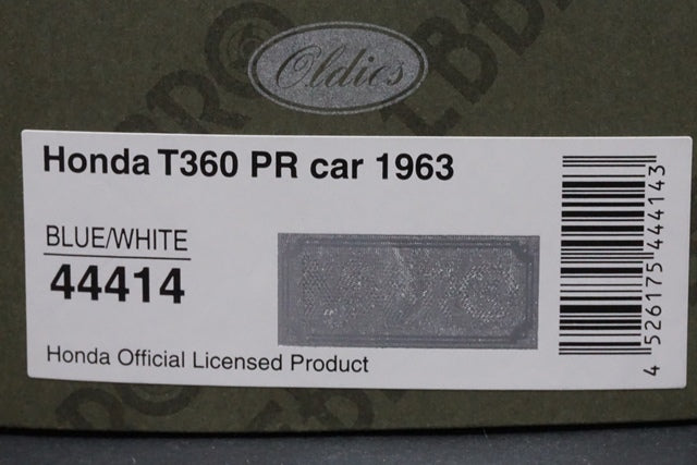 1:43 EBBRO 44414 Honda T360 PR Car 1963 Blue/White