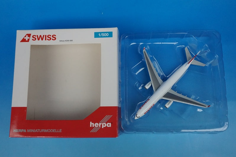1:500 A330-300 Swissair AG HB-JHM 523134-001 Herpa