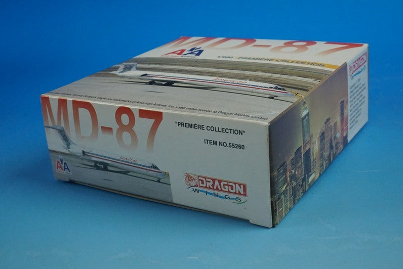 1:400 MD-87 AA American Airlines N753RA 55260 Dragon airplane model