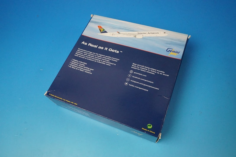 1:400 A350-900 South African Airways ZS-SDC GJSAA1920 Gemini airplane model